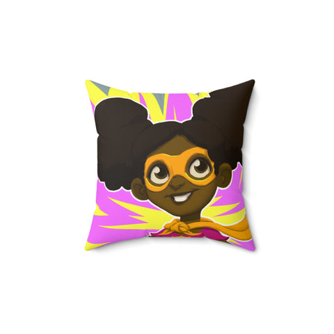 Supa Sam Polyester Square Pillow