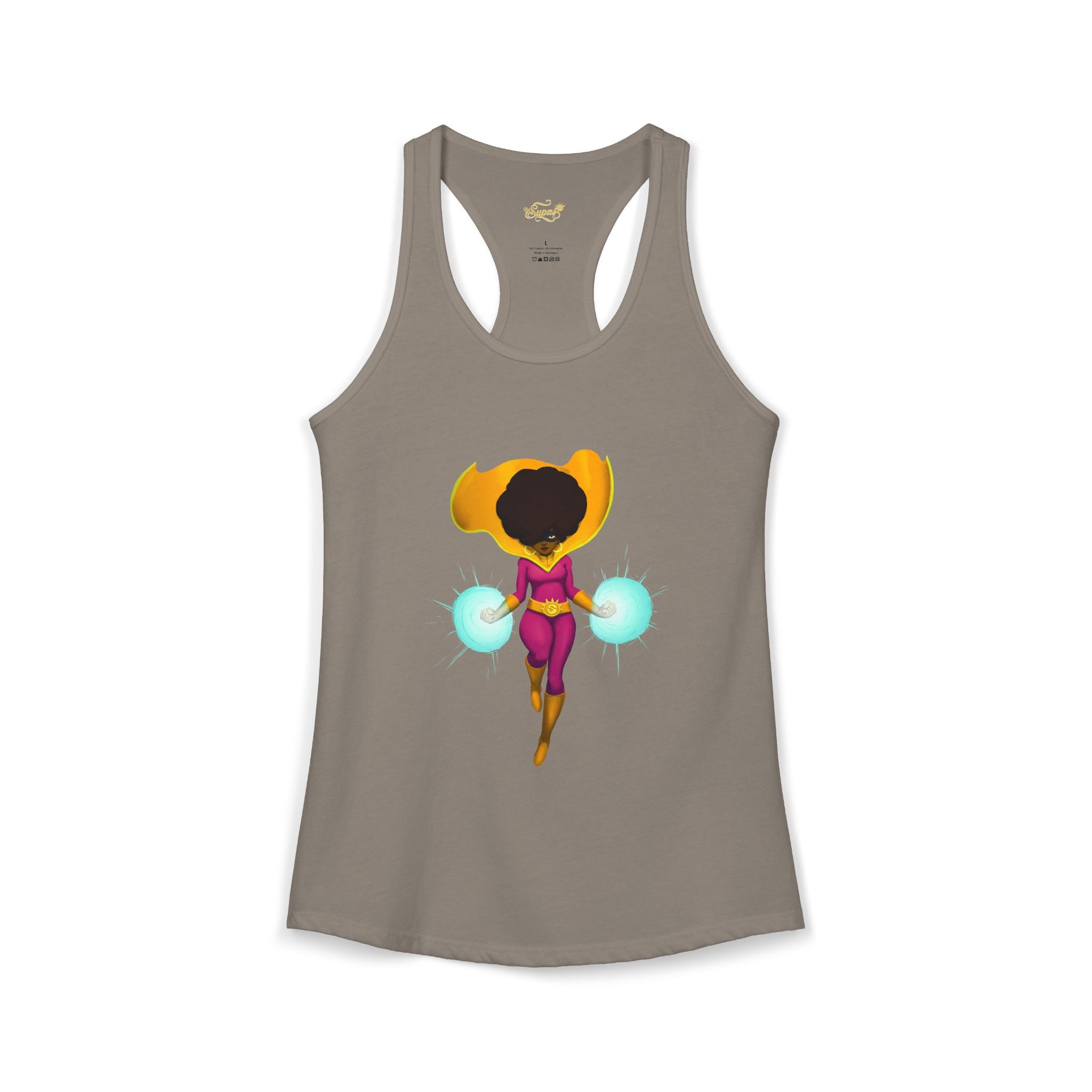 Supa Energy Workout Racerback Tank
