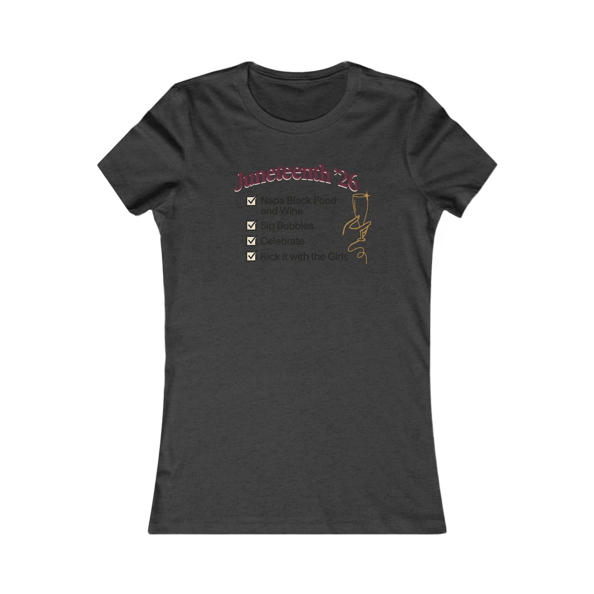Napa Juneteenth Weekend Tee — Women's Celebration T-Shirt
