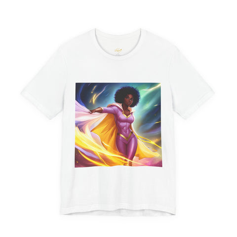 Superhero Lightning Rescue T-Shirt — Supa Hero Flying Design