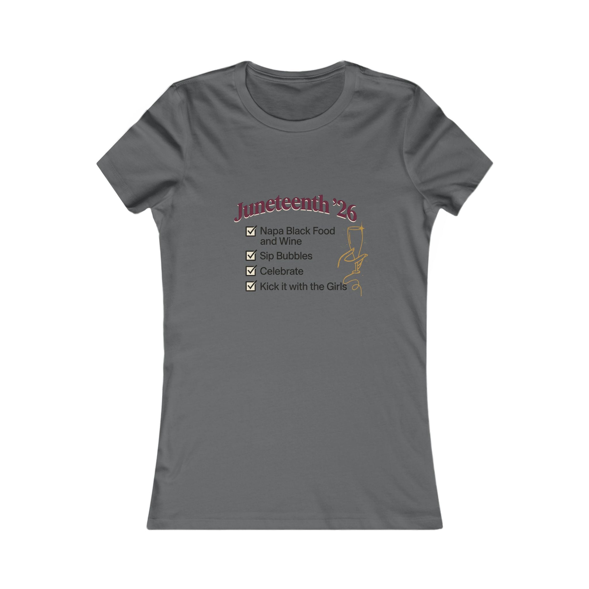 Napa Juneteenth Weekend Tee — Women's Celebration T-Shirt