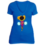 Supa Energy Blast Back Deep V-Neck