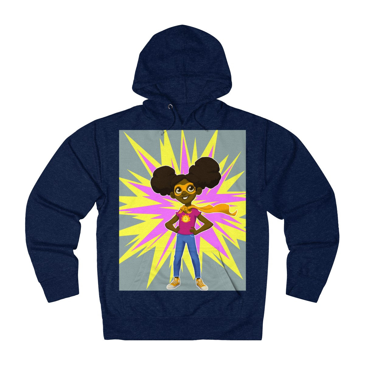 Supa Sam Power Burst Unisex French Terry Hoodie