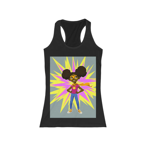 Supa Sam Power Burst Women's Racerback Tank