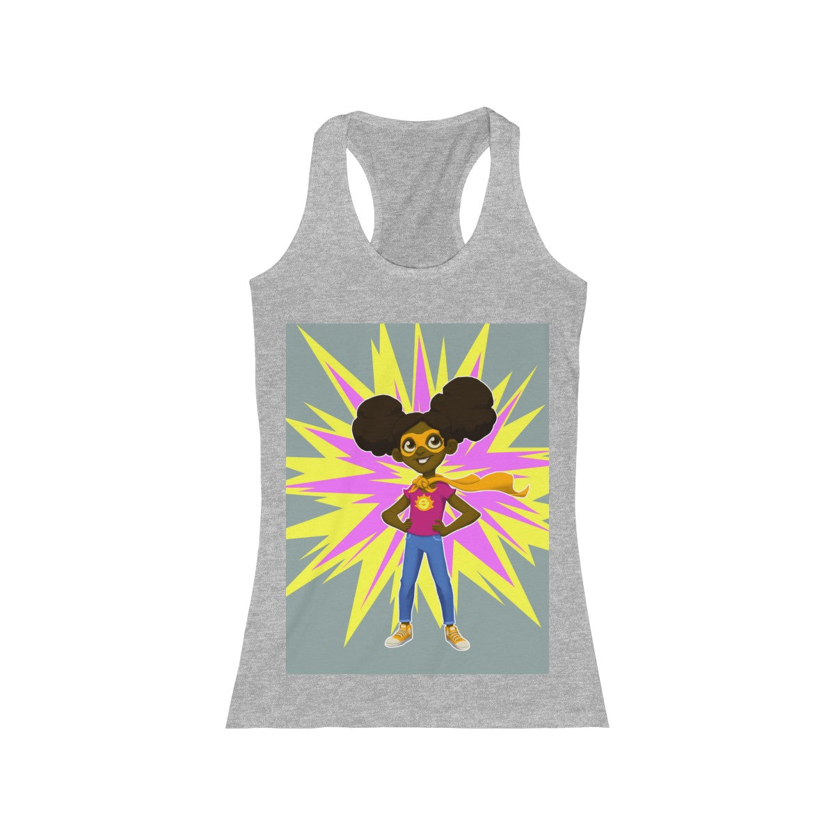 Supa Sam Power Burst Women's Racerback Tank