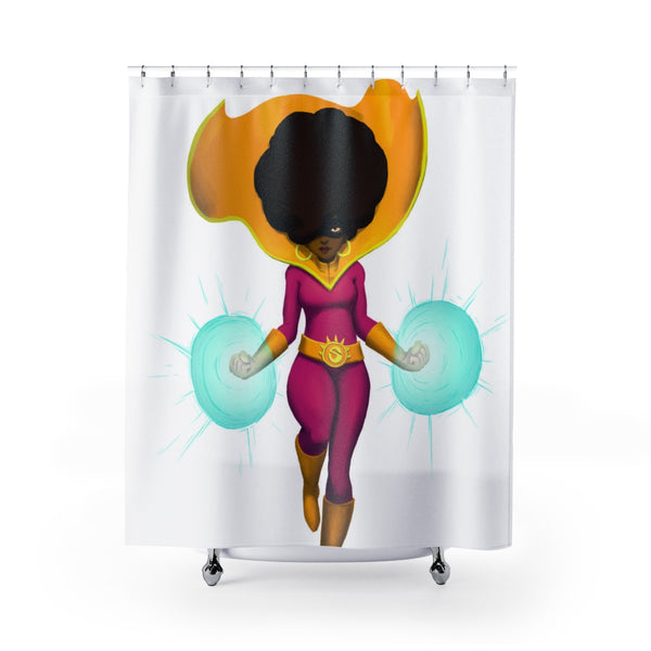 Supa Energy Blast Shower Curtain