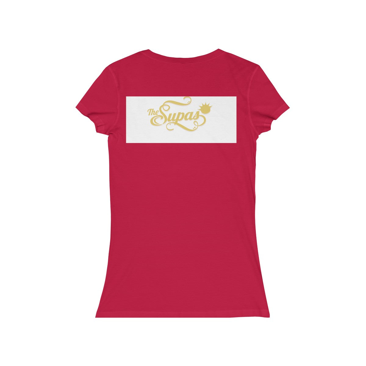 Supa Fly Supa Women's Jersey Short Sleeve V-Neck Tee