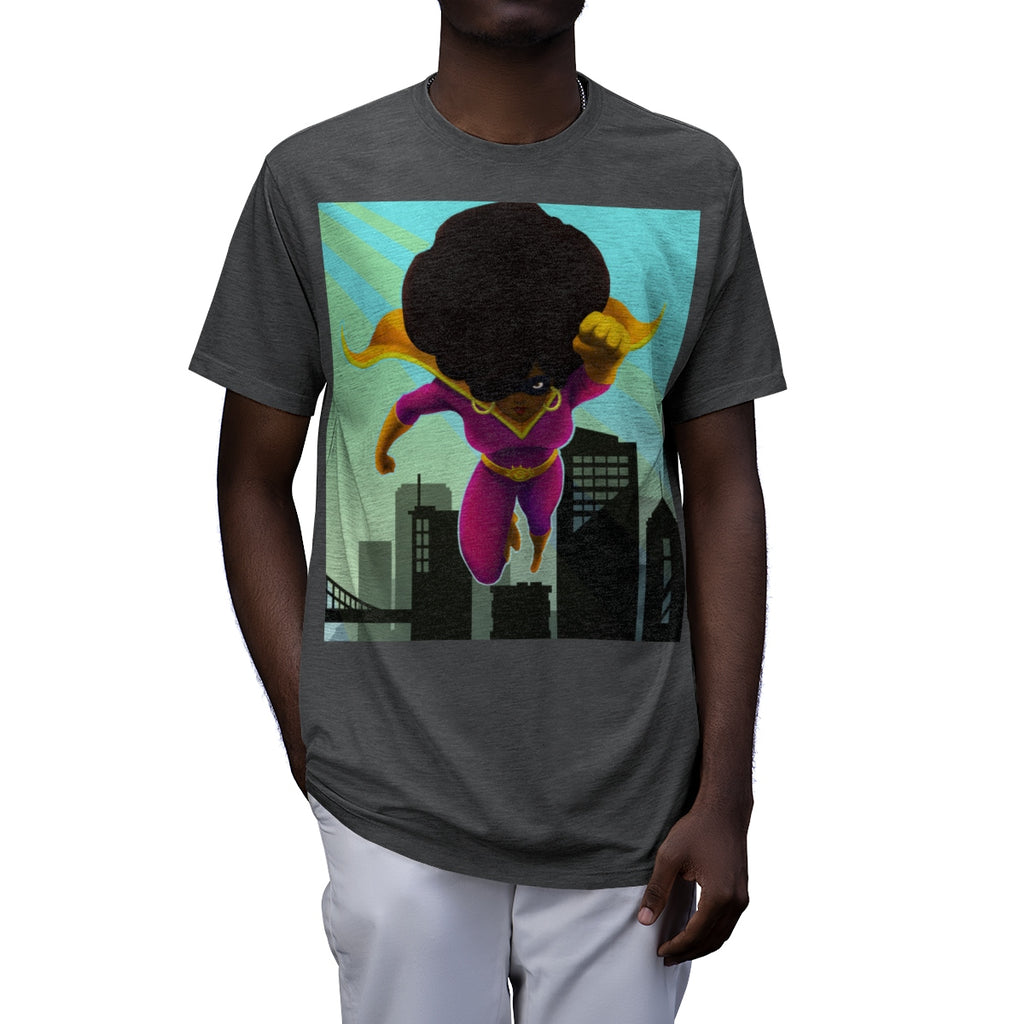 Supa Fly Men's Tri-Blend T-Shirt