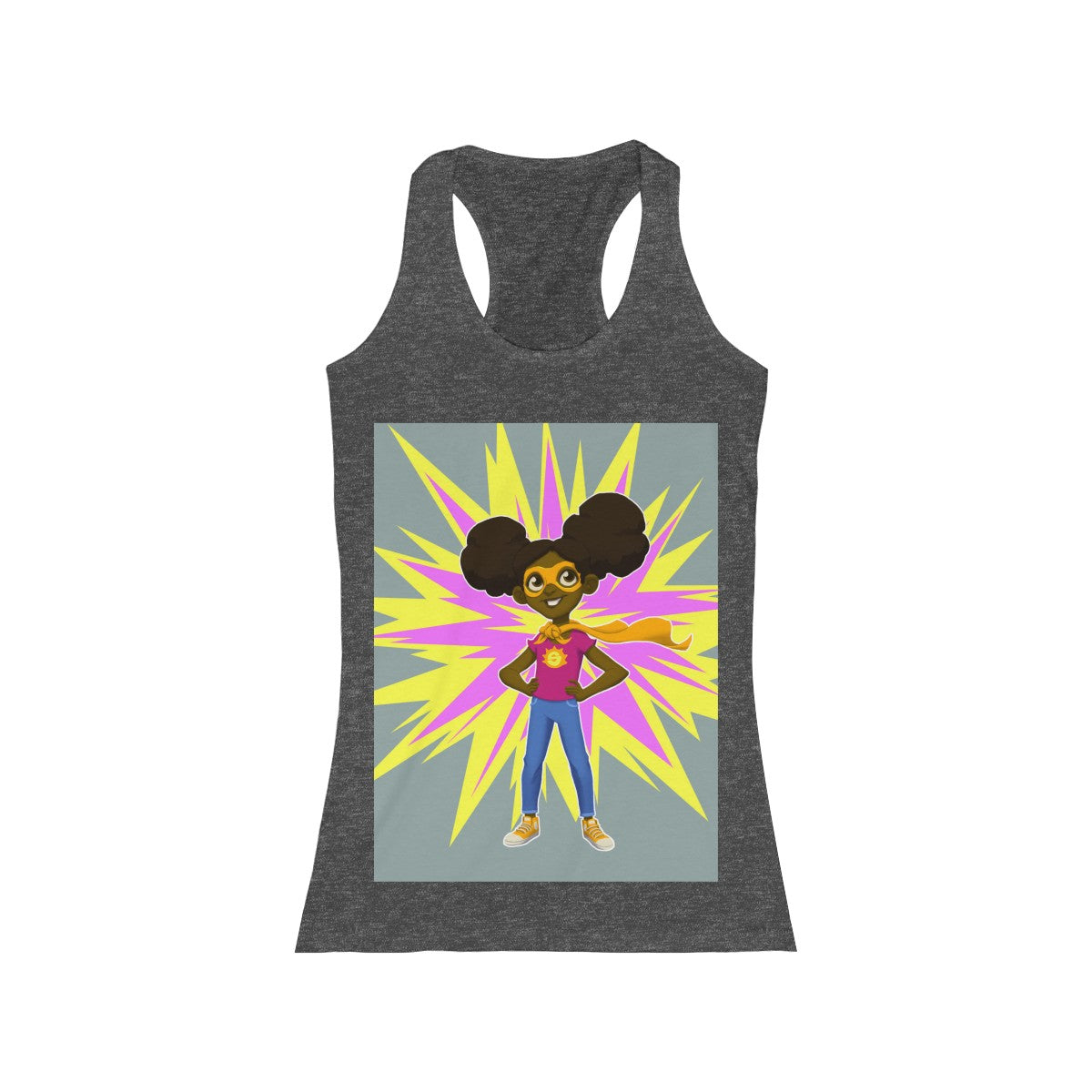 Supa Sam Power Burst Women's Racerback Tank