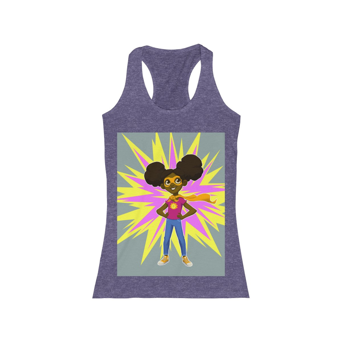 Supa Sam Power Burst Women's Racerback Tank