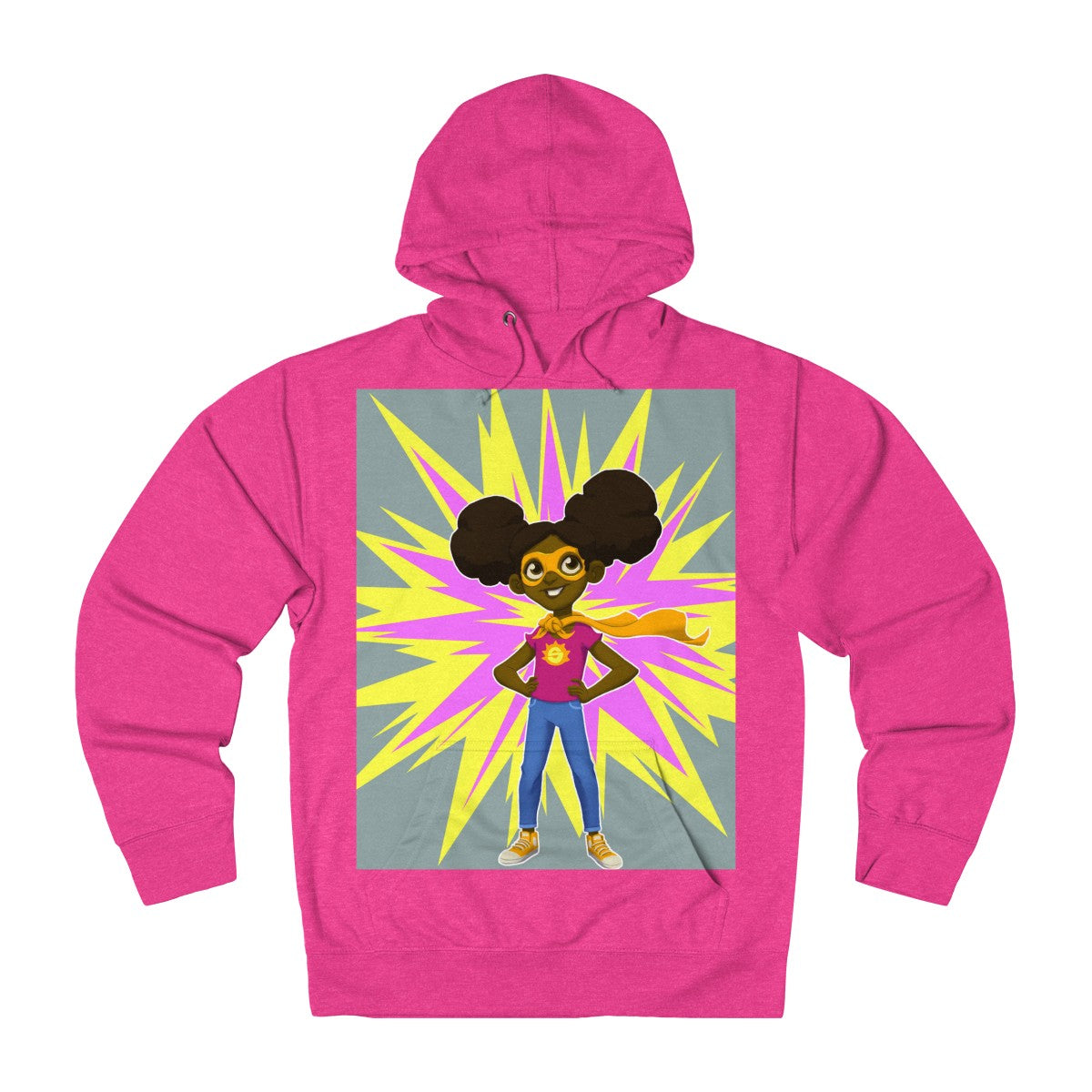 Supa Sam Power Burst Unisex French Terry Hoodie