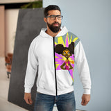 AOP Unisex Zip Hoodie