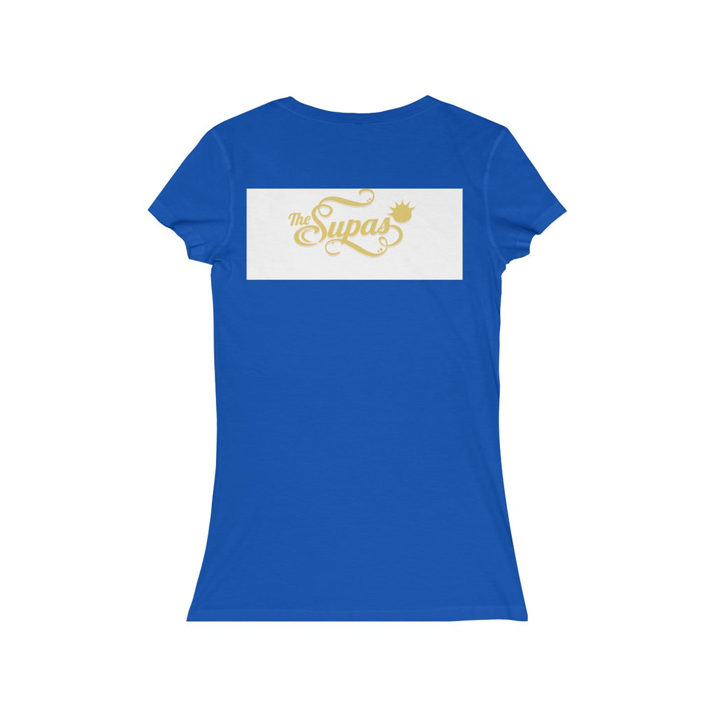 Supa Fly Supa Women's Jersey Short Sleeve V-Neck Tee