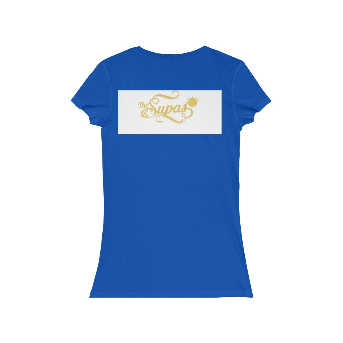 Supa Fly Supa Women's Jersey Short Sleeve V-Neck Tee