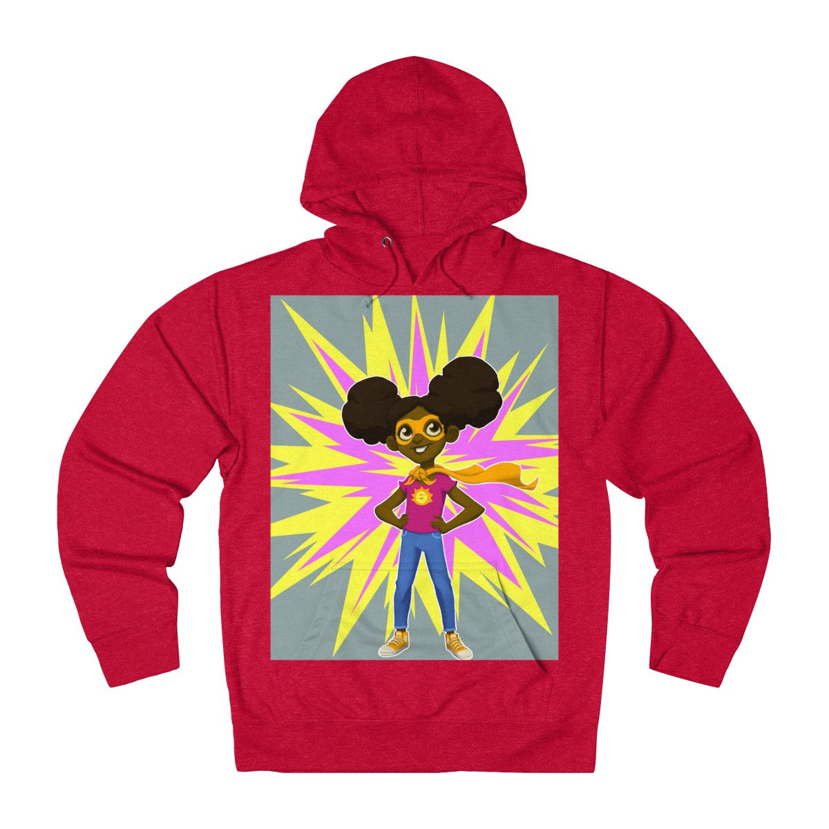 Supa Sam Power Burst Unisex French Terry Hoodie