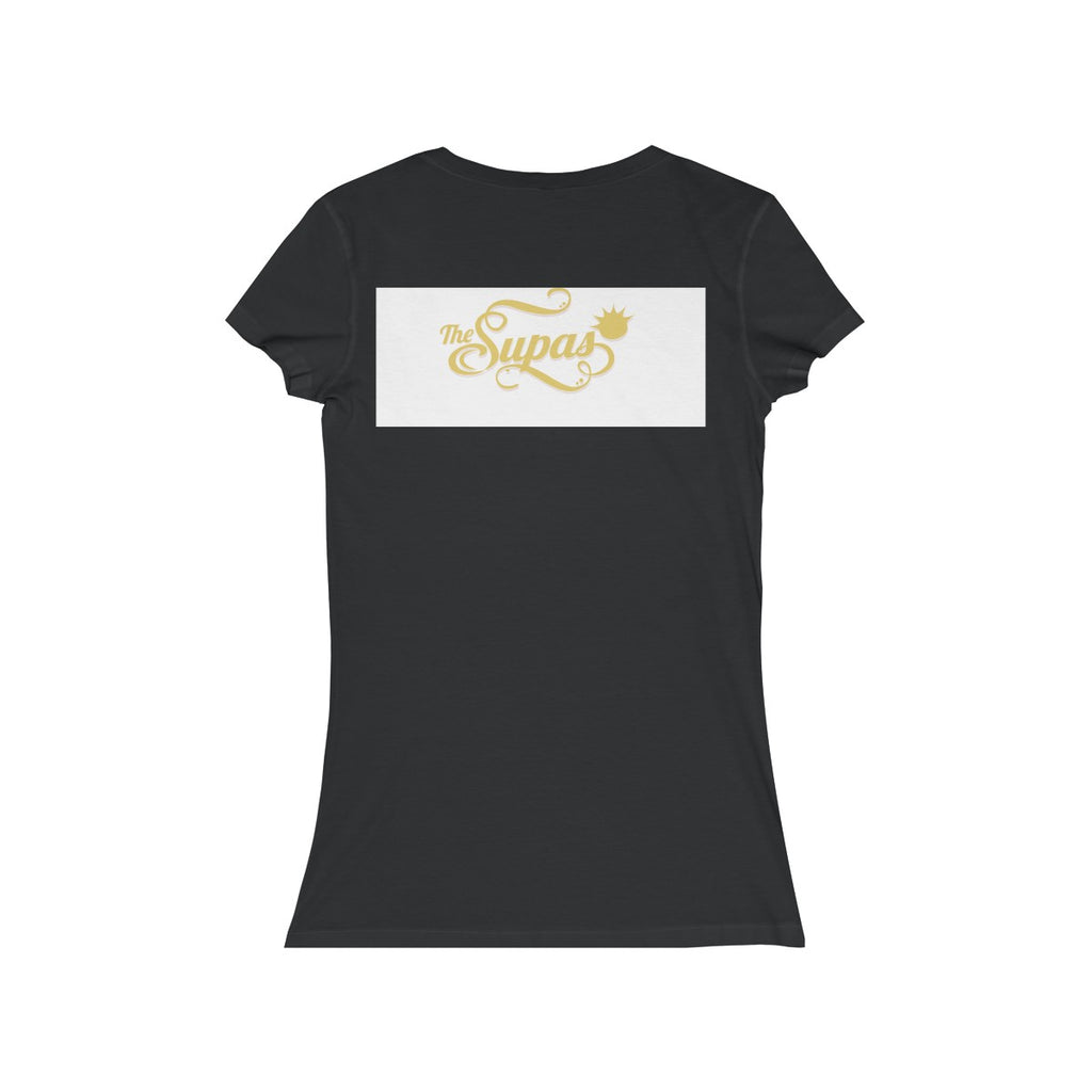 Supa Fly Supa Women's Jersey Short Sleeve V-Neck Tee