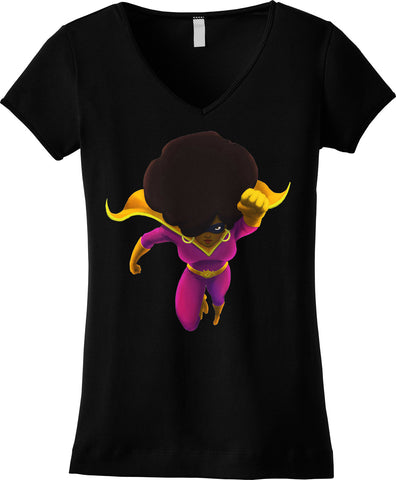 Supa Fly V-Neck Power Tee - The Supas - 1
